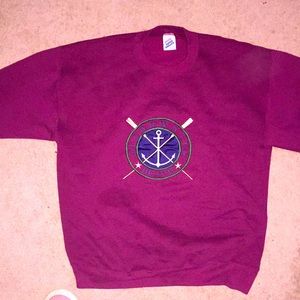 Maroon large Jerzees 42-44 sweater.